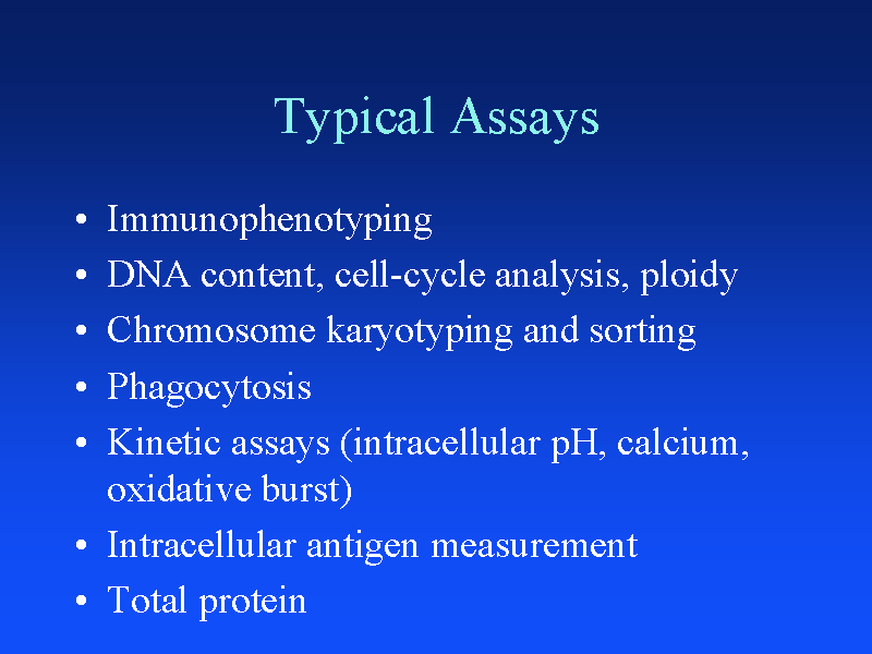 Typical Assays