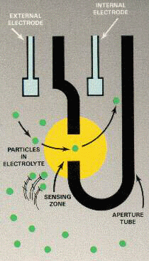 Coulter Principle Diagram